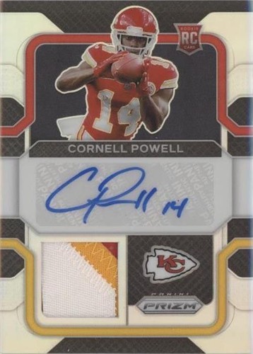 2021 Gold Standard Cornell Powell RPA 34/49 Nice Patches | eBay