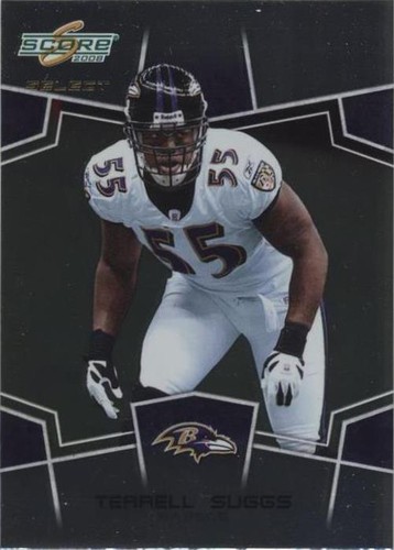 2008 Score Select Terrell Suggs #28
