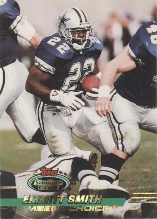 Topps Stadium Club 1993 Emmitt Smith #491