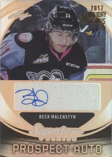 2015 Leaf Signature Series - Beck Malenstyn #SP-BM1