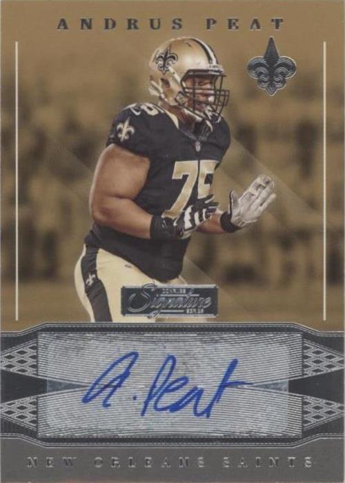 2016 Panini Donruss Signature Series Andrus Peat #86