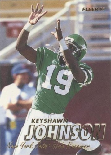 1997 Fleer Keyshawn Johnson #21