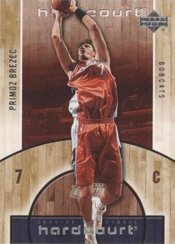 2005-06 Upper Deck Hardcourt - Primoz Brezec #9