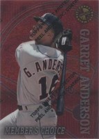1996 Topps Stadium Club Members Only - Garret Anderson #49