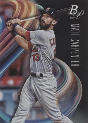2018 Bowman Platinum - Matt Carpenter #24