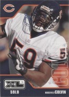 2002 Upper Deck XL Rosevelt Colvin #98