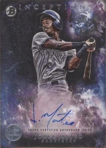 2016 Bowman Inception - Jorge Mateo #PA-JM