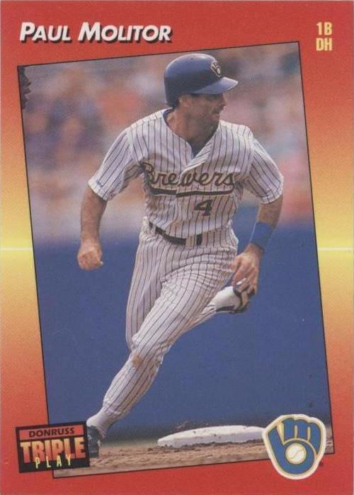 Donruss Triple Play 1992 - Paul Molitor #254