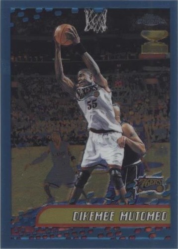 2001-02 Topps Chrome - Dikembe Mutombo #55