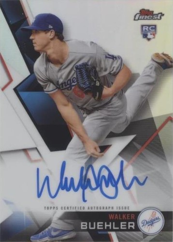 2018 Topps Finest - Walker Buehler #FA-WB
