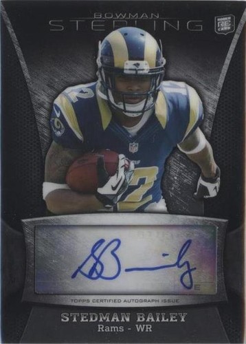 2013 Bowman Sterling Stedman Bailey #BSA-SB