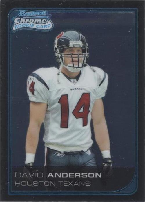 2006 Bowman Chrome David Anderson #36