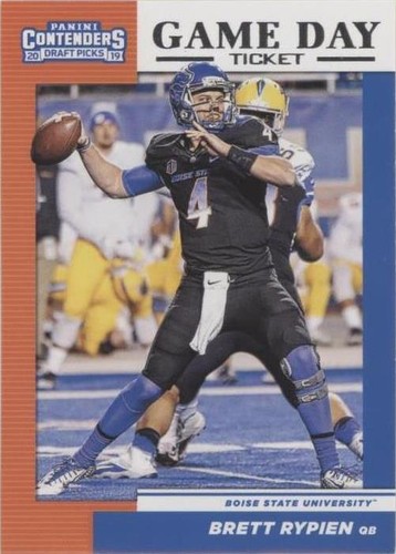 2019 Panini Contenders Draft Picks Brett Rypien #34