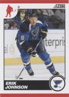 2010-11 Score - Erik Johnson #421