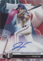 2020 Bowman's Best - Justin Foscue #B20-JF