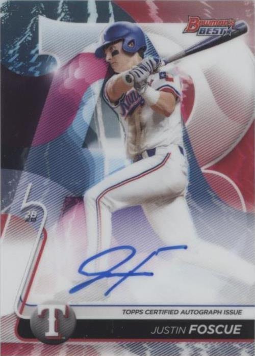 2020 Bowman's Best - Justin Foscue #B20-JF