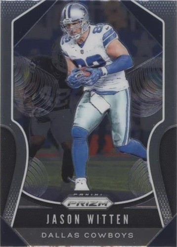 2019 Prizm Prizms Red Wave #36 Jason Witten Dallas Cowboys