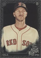 2019 Topps Allen & Ginter's X - Chris Sale #99