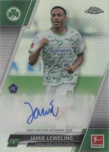 2021-22 Topps Chrome Bundesliga Jamie Leweling #BCA-JL