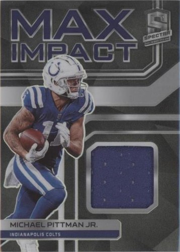 2022 Panini Spectra Michael Pittman Jr. #MI-MPI