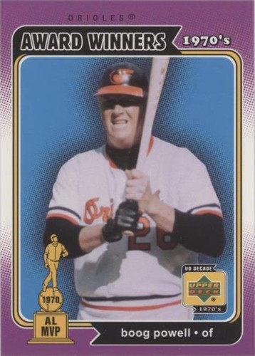 2001 Upper Deck Decade 1970's - Boog Powell #142