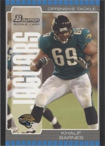 2005 Bowman Khalif Barnes #168