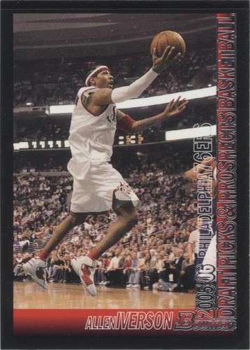 その他 ALLEN IVERSON Bowman Chrome REFRACTOR 2024 Topps Chrome Basketball Allen Iverson Green Refractor