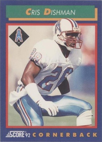 1992 Score Cris Dishman #96