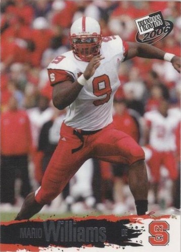 2006 Press Pass Mario Williams #37