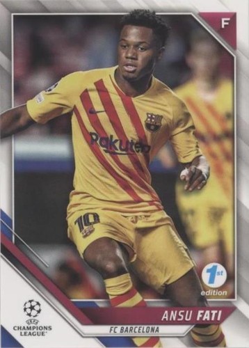 2021-22 Topps UCL Collection 1st Edition Ansu Fati #54