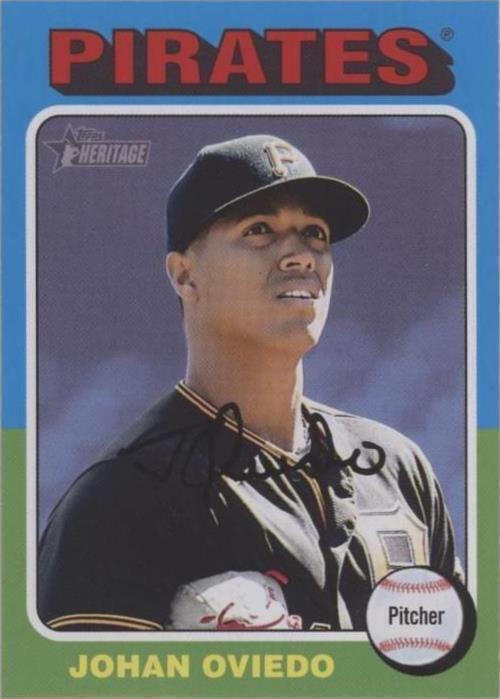 2024 Topps Heritage - Johan Oviedo #104