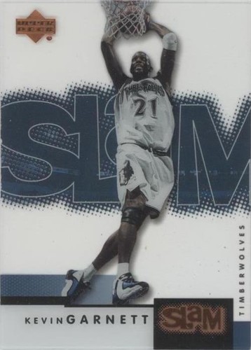 KEVIN GARNETT 2000-01 Upper Deck SLAM #32 Minnesota