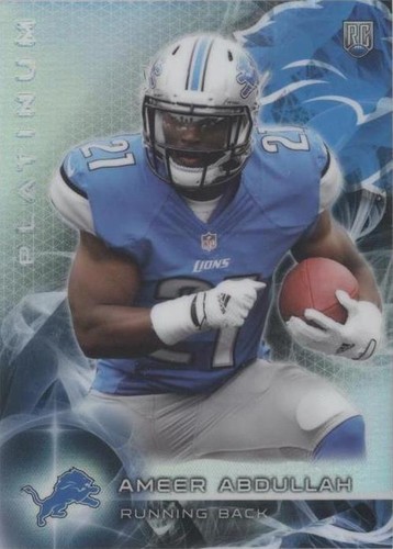 2015 Topps Platinum Ameer Abdullah #136