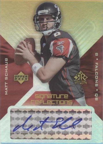 2004 Upper Deck Reflections Matt Schaub #SR-MS