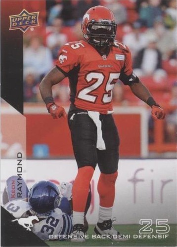 2014 Upper Deck CFL Keon Raymond #109