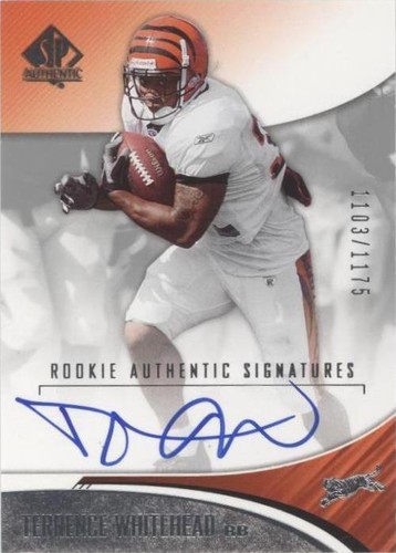 2006 SP Authentic Terrence Whitehead #220
