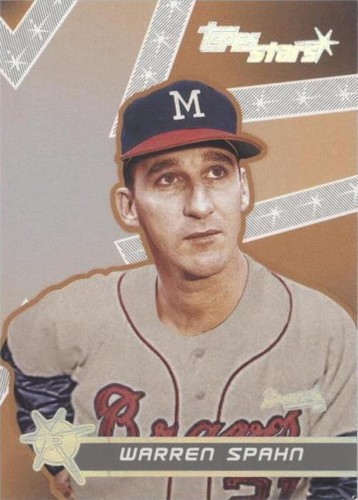 2001 Topps Stars - Warren Spahn #148