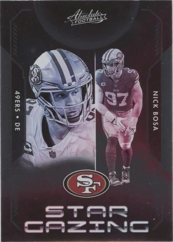 2023 Panini Absolute Nick Bosa #SG-20