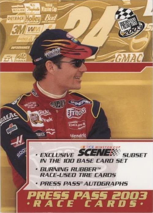 2003 Press Pass - Jeff Gordon #P100