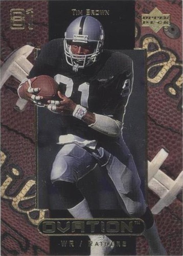 1999 Upper Deck Ovation Tim Brown #42