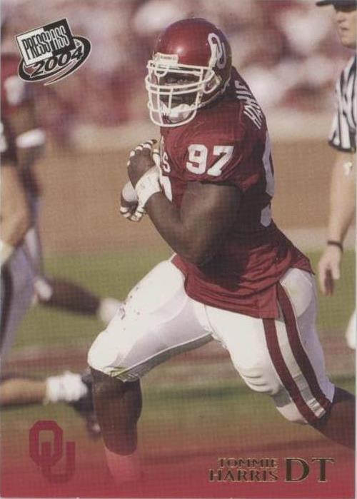 2004 Press Pass Tommie Harris #G35