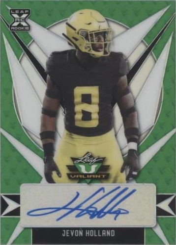 2021 Leaf Valiant Jevon Holland #BA-JH2