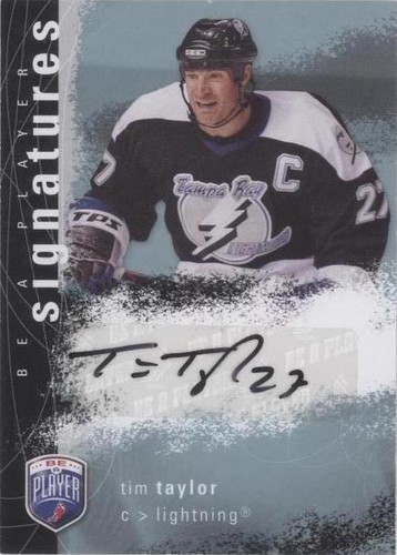 2007-08 Upper Deck Be a Player - Tim Taylor #S-TT