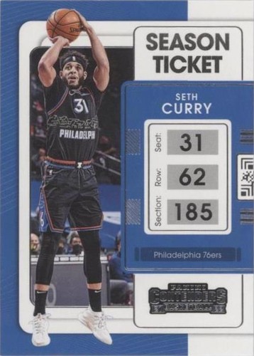 2021-22 Panini Contenders - Seth Curry #57