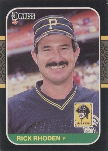 1987 Donruss - Rick Rhoden #435