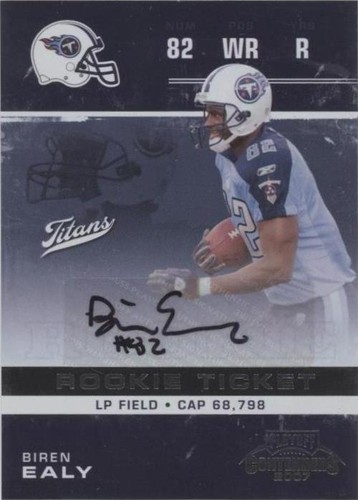 2007 Playoff Contenders Biren Ealy #113