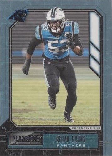 2020 Panini Playbook Brian Burns #80