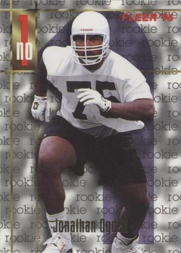 1996 Fleer Jonathan Ogden #173