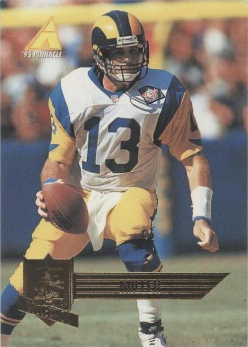 1995 Pinnacle Club Collection Chris Miller #154