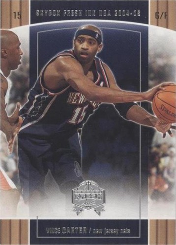 2004-05 Skybox Fresh Ink - Vince Carter #69